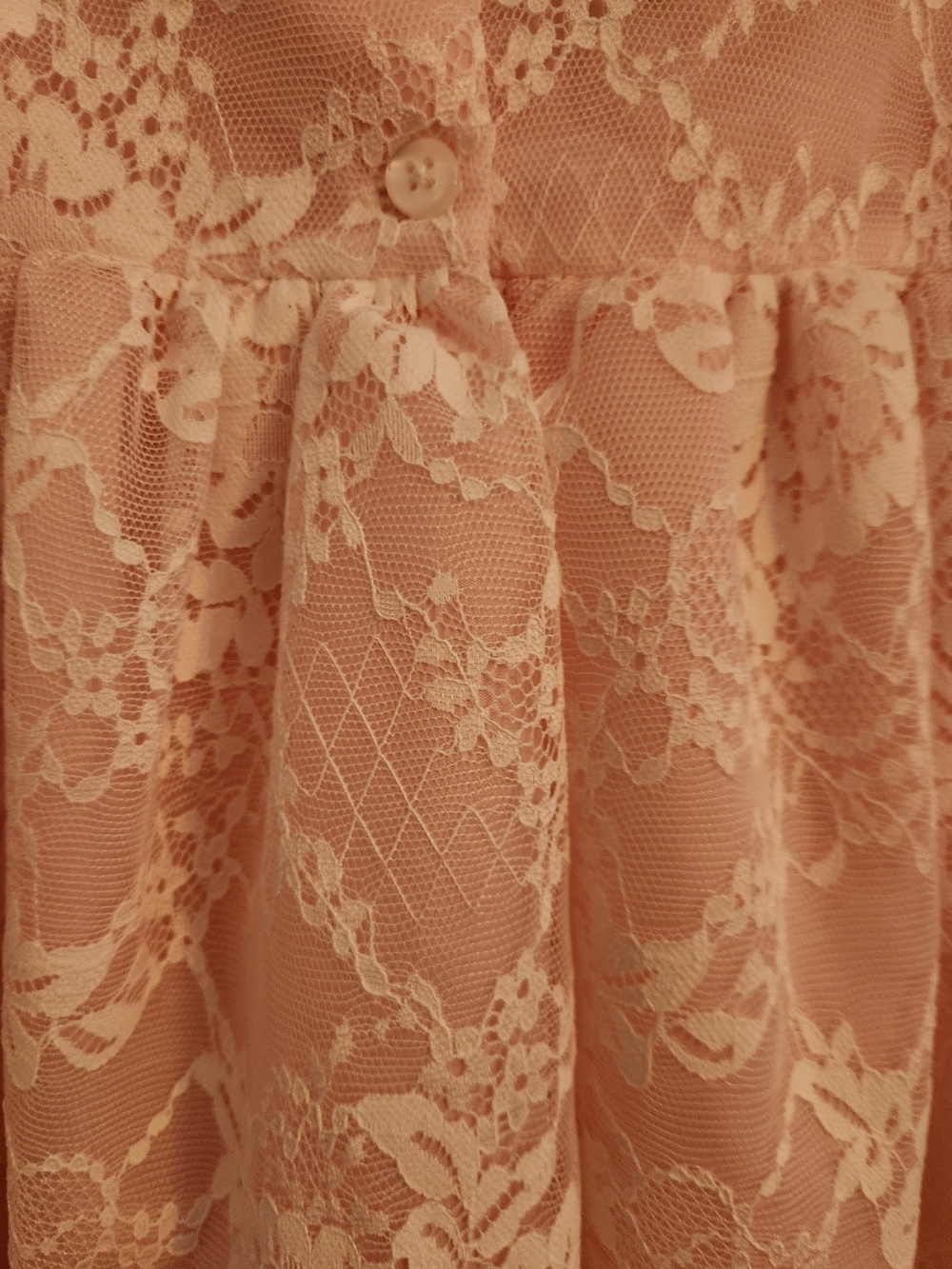 Mia & Mimi Delicate Pink Lace Dress w/Stationary Floral Sash, Size 4T, EPreLC - Picture 8 of 9